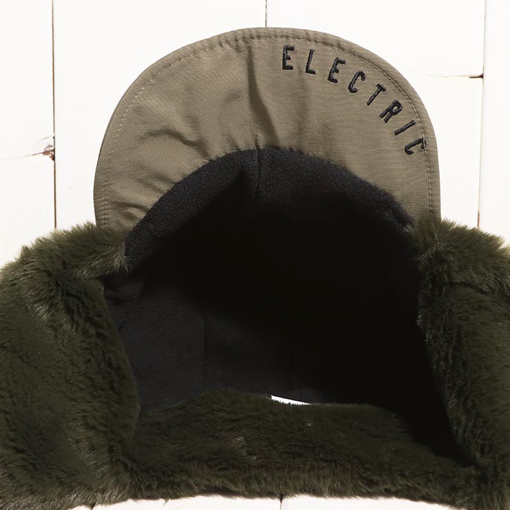 ELECTRIC ���쥯�ȥ�å� MOTOR BOMBER CAP ˹�� �������դ�����å� ���䡼�ե�å� E25FC18 OLV ��������Ź������