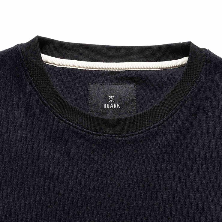 THE ROARK REVIVAL ����������Х��Х� H/W HEMPCOTTON CREW SWEAT �إӡ��������ȥ������å� �ȥ졼�ʡ� ���롼�ͥå� RSWJH1153-BLK ��������Ź������