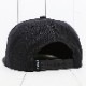 SEAGER �������� RUSS WAXED CANVAS SNAPBACK BLACK ���ʥåץХå�����å�