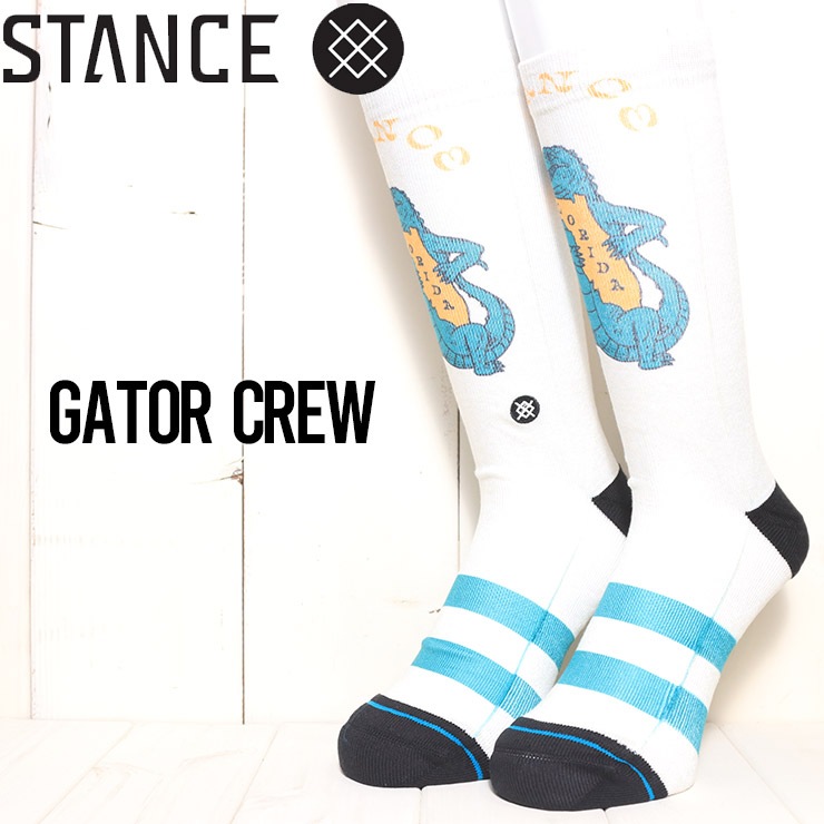 [����å��ݥ����б�] ���å��� ���� STANCE ������ GATOR CREW SOCKS ���å��� ���� A555D22GAT