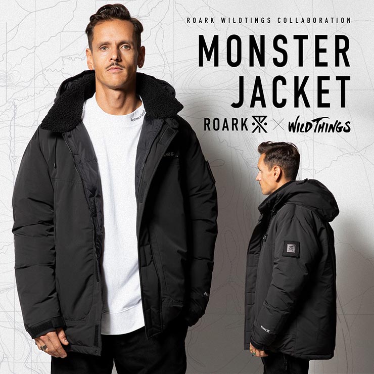 �����󥸥㥱�å� ��󥹥������㥱�å� ROARK �������� ROARK �� WILDTHINGS - MONSTER JACKET RJJ1070-BLK ��������Ź������