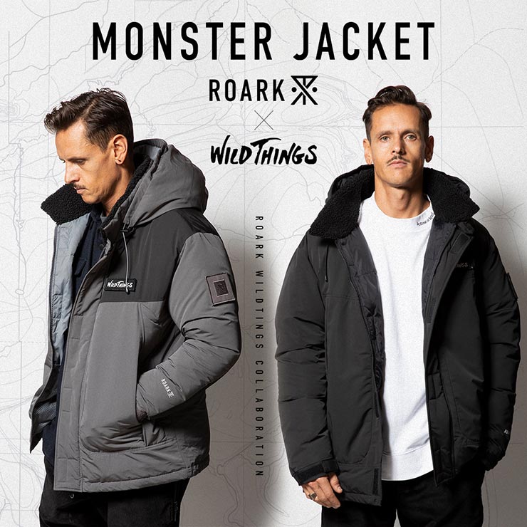 �����󥸥㥱�å� ��󥹥������㥱�å� ROARK �������� ROARK �� WILDTHINGS - MONSTER JACKET RJJ1070-BLK ��������Ź������