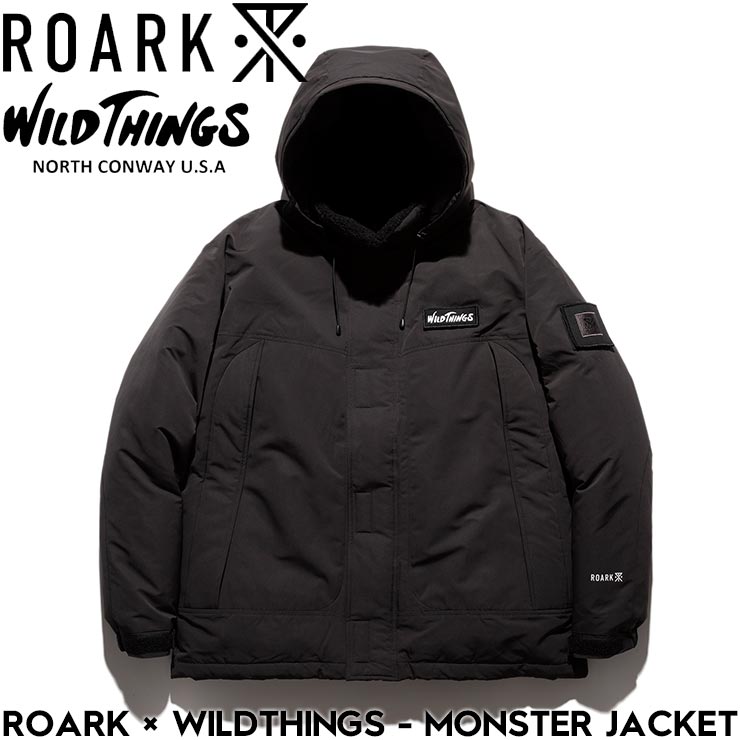 �����󥸥㥱�å� ��󥹥������㥱�å� ROARK �������� ROARK �� WILDTHINGS - MONSTER JACKET RJJ1070-BLK ��������Ź������