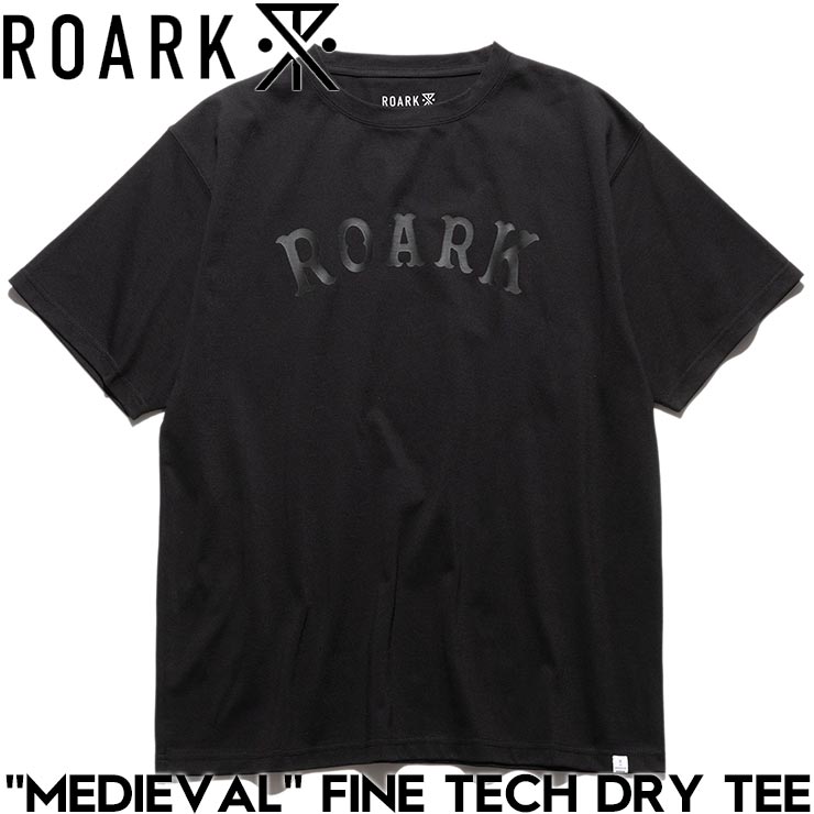 ������̵����ȾµT����� �ե�����ƥå��ɥ饤 THE ROARK REVIVAL ����������Х��Х� MEDIEVAL FINE TECH DRY TEE RTJF1122-BLK 25SU ��������Ź������