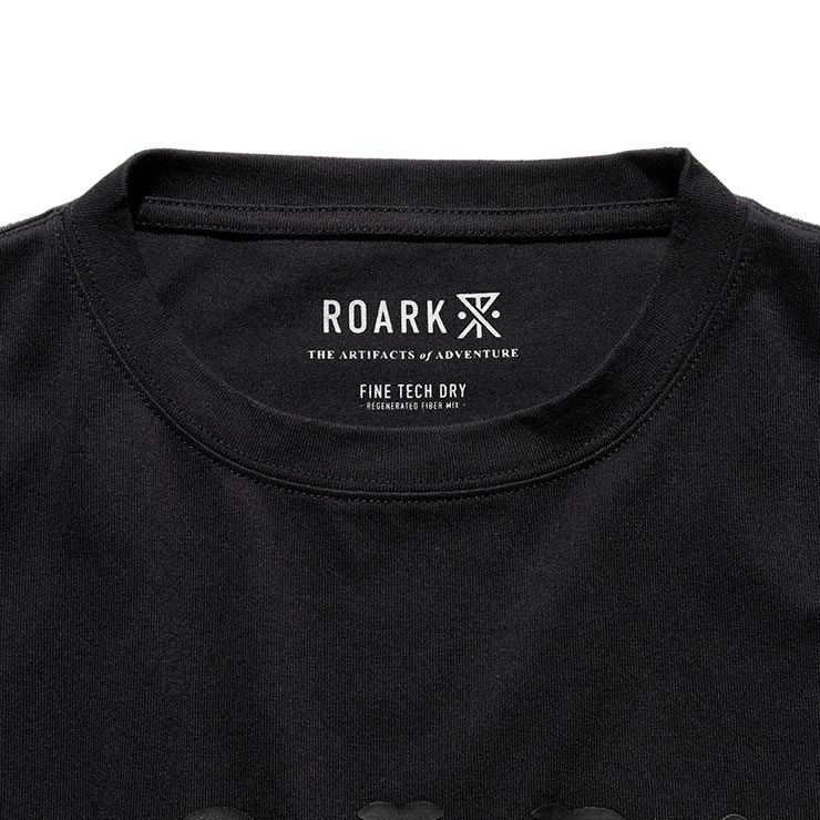 ������̵����ȾµT����� �ե�����ƥå��ɥ饤 THE ROARK REVIVAL ����������Х��Х� MEDIEVAL FINE TECH DRY TEE RTJF1122-BLK 25SU ��������Ź������