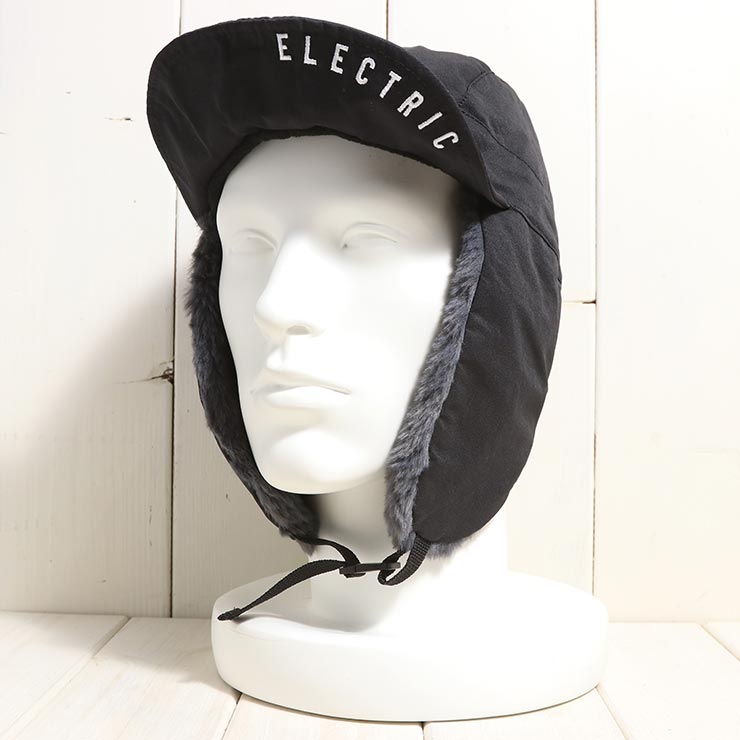 ELECTRIC ���쥯�ȥ�å� MOTOR BOMBER CAP ˹�� �������դ�����å� ���䡼�ե�å� E25FC18 BLK ��������Ź������