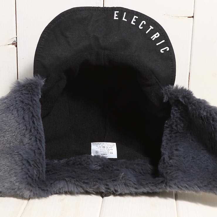 ELECTRIC ���쥯�ȥ�å� MOTOR BOMBER CAP ˹�� �������դ�����å� ���䡼�ե�å� E25FC18 BLK ��������Ź������