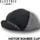 ELECTRIC ���쥯�ȥ�å� MOTOR BOMBER CAP ˹�� �������դ�����å� ���䡼�ե�å� E25FC18 BLK ��������Ź������