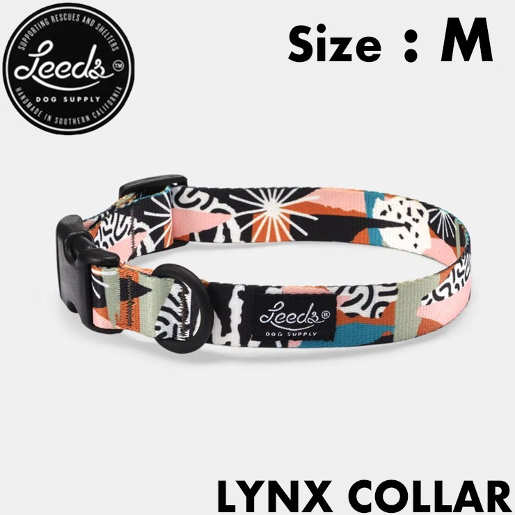 ̵ۼ  Leeds Dog Supply ꡼ɥåץ饤 LYNX COLLAR M
