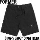硼 ϥ֥åɥ硼 FORMER եޡ SWANS BAGGY SWIM TRUNK FBO-24101 BLACK Ź