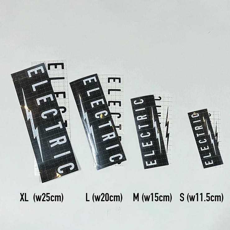 åƥ󥰥ƥå ELECTRIC 쥯ȥå UNDERVOLT CUTING STICKER S E24M11 Ź