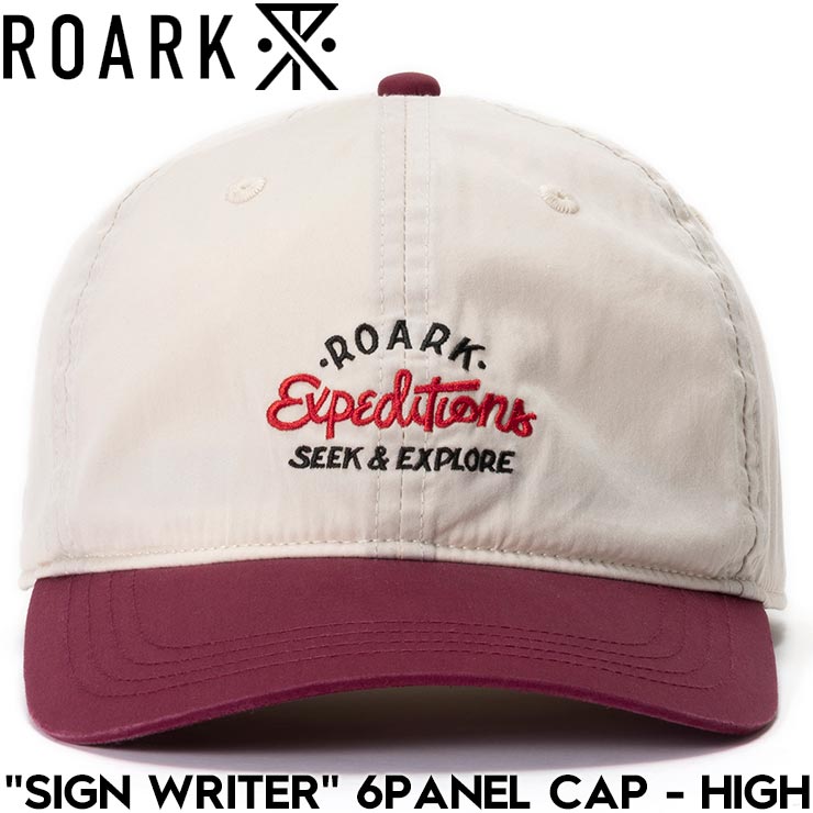 THE ROARK REVIVAL ХХ SIGN WRITER" 6PANEL CAP - HIGH ˹ ȥåץå RHJ1153-BGN Ź