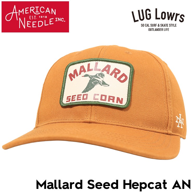 AMERICAN NEEDLE ����ꥫ��ˡ��ɥ� ����å� ��� ��ǥ����� ���ȥ�åץХå�����å� Mallard Seed Hepcat �ޥ顼�ɥ����� SMU702A-MALS ��������Ź������