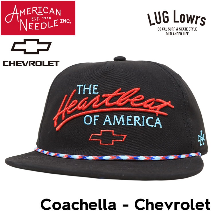 AMERICAN NEEDLE ����ꥫ��ˡ��ɥ� ����å� ��� ��ǥ����� ���ʥåץХå�����å� �١����ܡ��륭��å� ˹�� ���ܥ졼 Chevrolet ����� Coachella Chevrolet SMU731B-CHEVY ��������Ź������