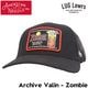 AMERICAN NEEDLE ����ꥫ��ˡ��ɥ� ��å��奭��å� ��� ��ǥ����� 5�ѥͥ륭��å� Archive Valin Zombie SMU789A-ZOMBIE BLK ��������Ź������