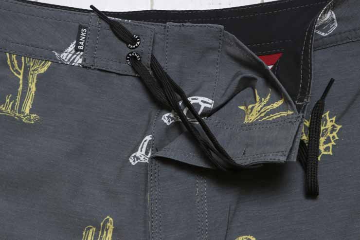 [����å��ݥ����б�] BANKS �Х󥯥� CACTUS BOARDSHORT 18"  BS0088