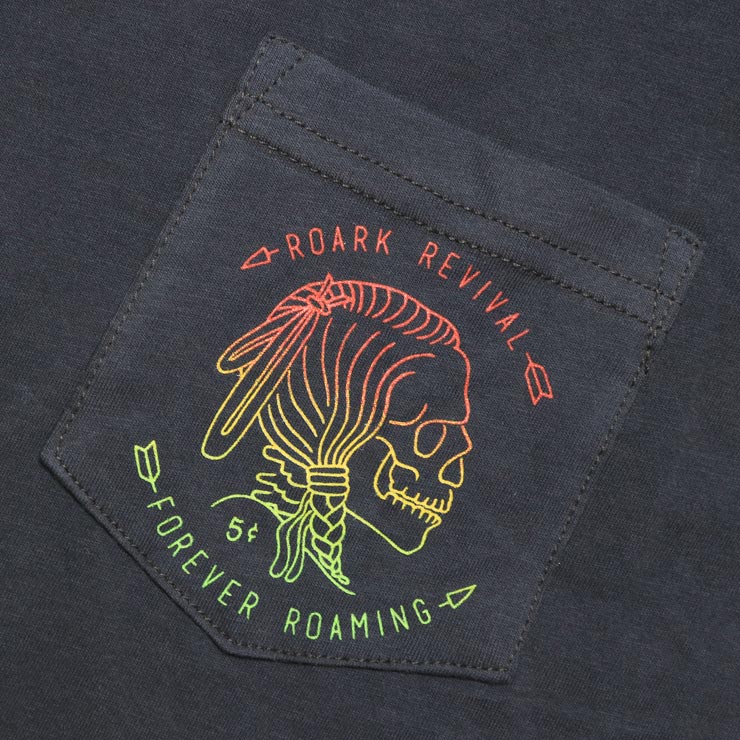[����å��ݥ����б�] THE ROARK REVIVAL ����������Х��Х� HOBO NICKEL POCKET S/S TEE ȾµT����� RT437
