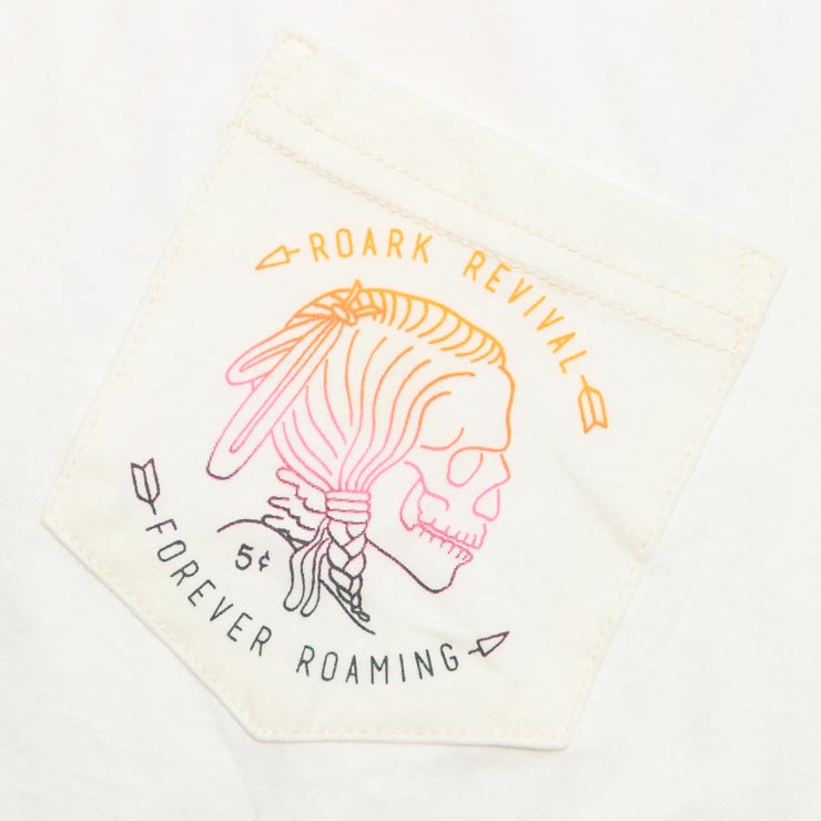 [����å��ݥ����б�] THE ROARK REVIVAL ����������Х��Х� HOBO NICKEL POCKET S/S TEE ȾµT����� RT437