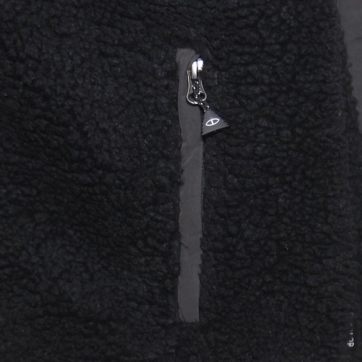 ������̵���ۥ�����ѥ��㥱�å� POLeR �ݡ��顼 JACQUARD SHERPA JACKET 243MCV0022 BLK ��������Ź������