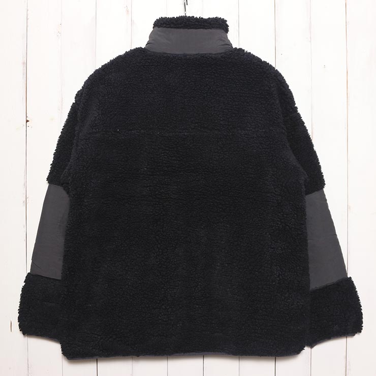 ������̵���ۥ�����ѥ��㥱�å� POLeR �ݡ��顼 JACQUARD SHERPA JACKET 243MCV0022 BLK ��������Ź������