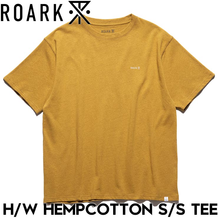 ̵ȾµT إץåȥ THE ROARK REVIVAL ХХ H/W HEMPCOTTON S/S TEE RTJH1120-MUS 25SU Ź