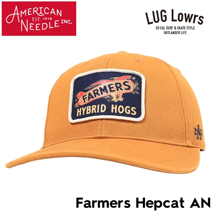 AMERICAN NEEDLE ����ꥫ��ˡ��ɥ� ����å� ��� ��ǥ����� ���ȥ�åץХå�����å� Farmers Hepcat SMU702A-FARMERS ��������Ź������