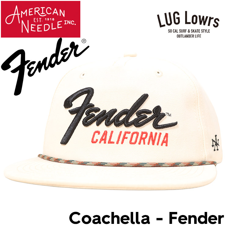 AMERICAN NEEDLE ����ꥫ��ˡ��ɥ� ����å� ��� ��ǥ����� ���ʥåץХå�����å� �١����ܡ��륭��å� ˹�� Fender �ե������ ����� Coachella Fender SMU731A-FEND ��������Ź������