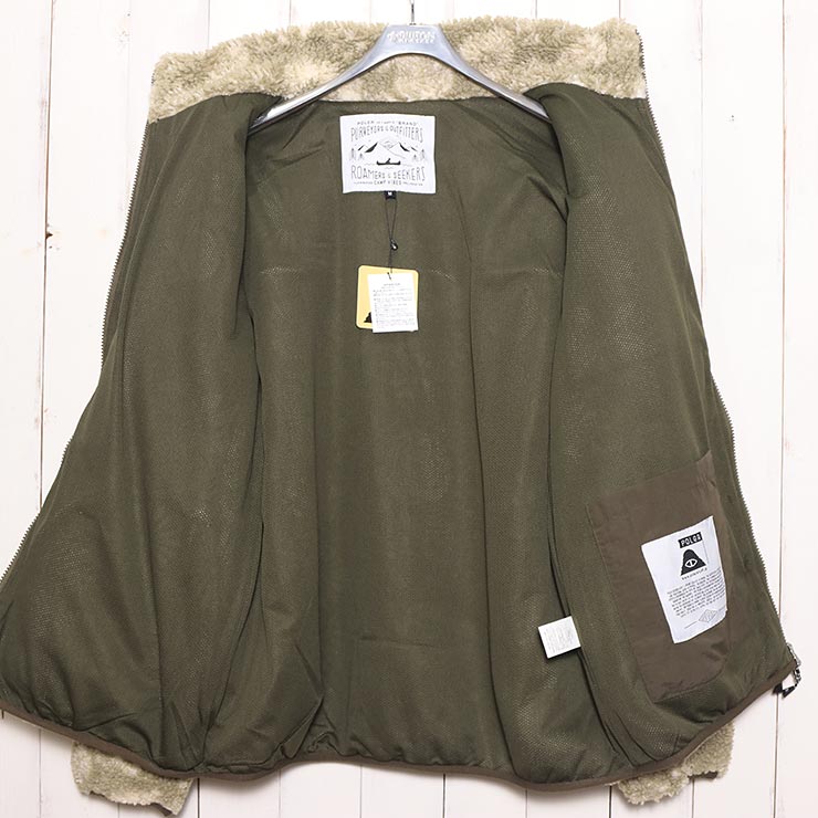 ̵ۥѥ㥱å POLeR ݡ顼 JACQUARD SHERPA JACKET 243MCV0022 SAG Ź