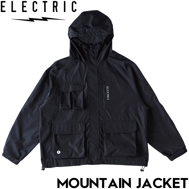������̵���ۥޥ���ƥ󥸥㥱�å� ELECTRIC ���쥯�ȥ�å� MOUNTAIN JACKET BLACK E24FJ05 ��������Ź������