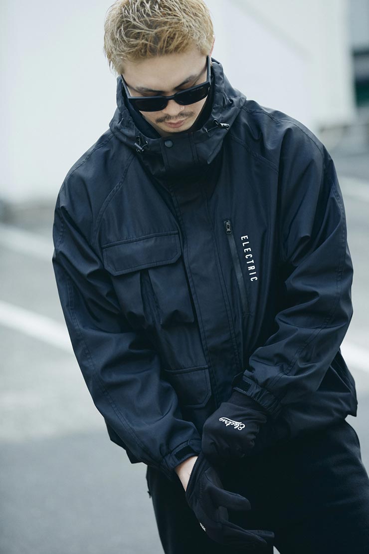 ������̵���ۥޥ���ƥ󥸥㥱�å� ELECTRIC ���쥯�ȥ�å� MOUNTAIN JACKET BLACK E24FJ05 ��������Ź������