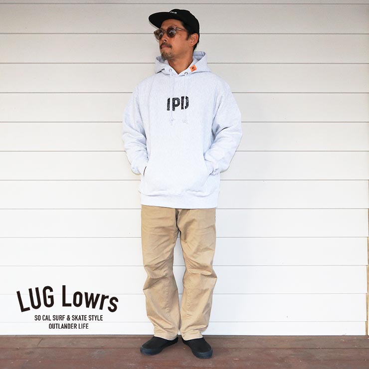 IPD �����ԡ��ǥ��� STRUMMER HOODIE �ץ륪���С��ѡ����� �ա��ǥ� IPDSWBL-1012 ASH GREY ��������Ź������