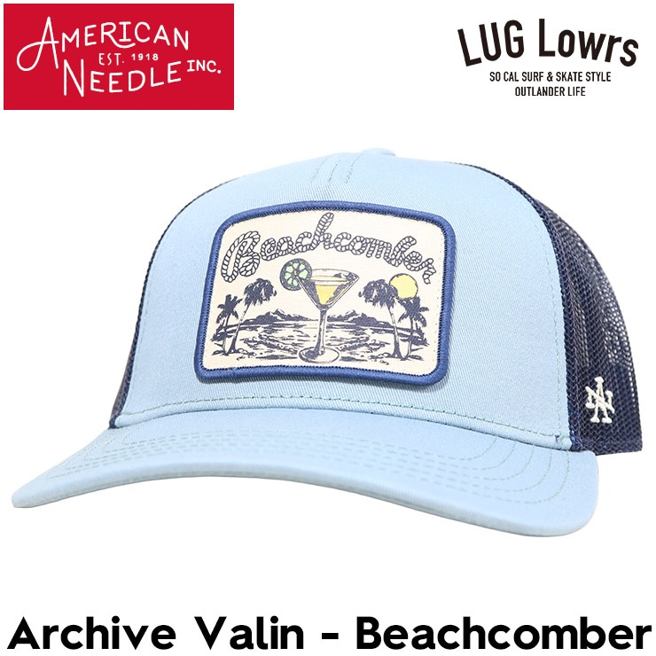 AMERICAN NEEDLE ����ꥫ��ˡ��ɥ� ��å��奭��å� ��� ��ǥ����� 5�ѥͥ륭��å� �ѥå�����å� Archive Valin Beachcomber SMU789A-BEACHC NSB ��������Ź������