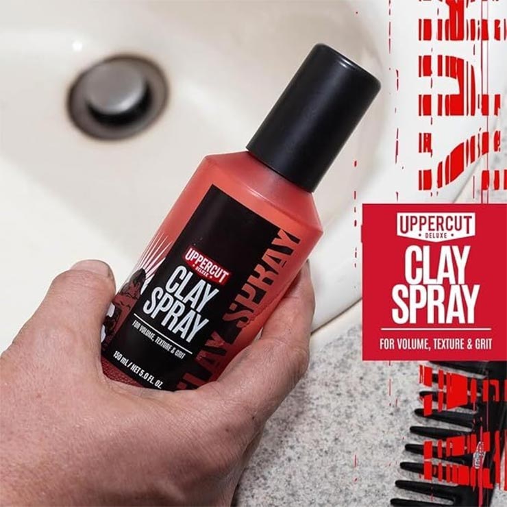 UPPERCUT DELUXE ���åѡ����åȥǥ�å��� ���쥤���ץ졼 ��� �إ����ץ졼 ��������󥰺� �ߥǥ�����ۡ���� �ޥåȻž夲 �ܥ�塼�ॢ�å� CLAY SPRAY 150ml ��������Ź������