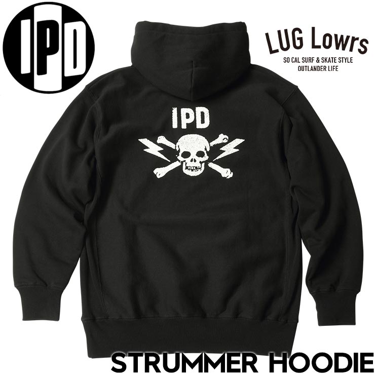 IPD �����ԡ��ǥ��� STRUMMER HOODIE �ץ륪���С��ѡ����� �ա��ǥ� IPDSWBL-1012 BLK ��������Ź������