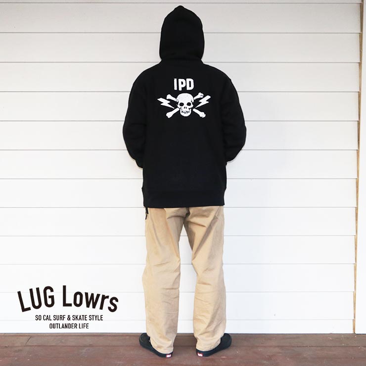 IPD �����ԡ��ǥ��� STRUMMER HOODIE �ץ륪���С��ѡ����� �ա��ǥ� IPDSWBL-1012 BLK ��������Ź������