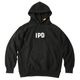 IPD �����ԡ��ǥ��� STRUMMER HOODIE �ץ륪���С��ѡ����� �ա��ǥ� IPDSWBL-1012 BLK ��������Ź������