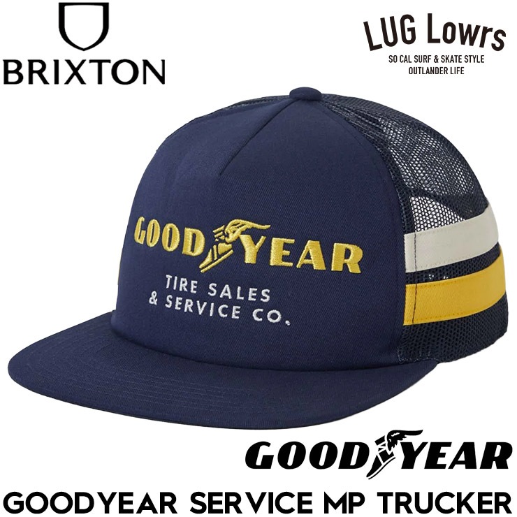 BRIXTON �֥ꥯ���ȥ� ����å� ��å��奭��å� ��� �ȥ�å�������å� GOODYEAR ����� ˹�� GOODYEAR SERVICE MP TRUCKER 12083 26SP ��������Ź������
