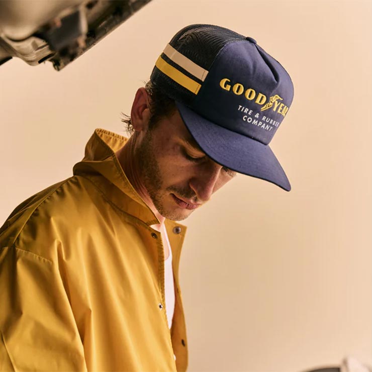 BRIXTON �֥ꥯ���ȥ� ����å� ��å��奭��å� ��� �ȥ�å�������å� GOODYEAR ����� ˹�� GOODYEAR SERVICE MP TRUCKER 12083 26SP ��������Ź������