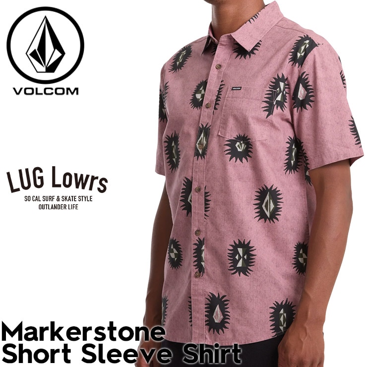VOLCOM �ܥ륳�� ����� ��� Ⱦµ����� ��������� ������� �����奢�륷��� ���åȥ� �ӥ������� ���饷�å��ե��å� Markerstone Short Sleeve Shirt 26SS A0412606 ��������Ź������