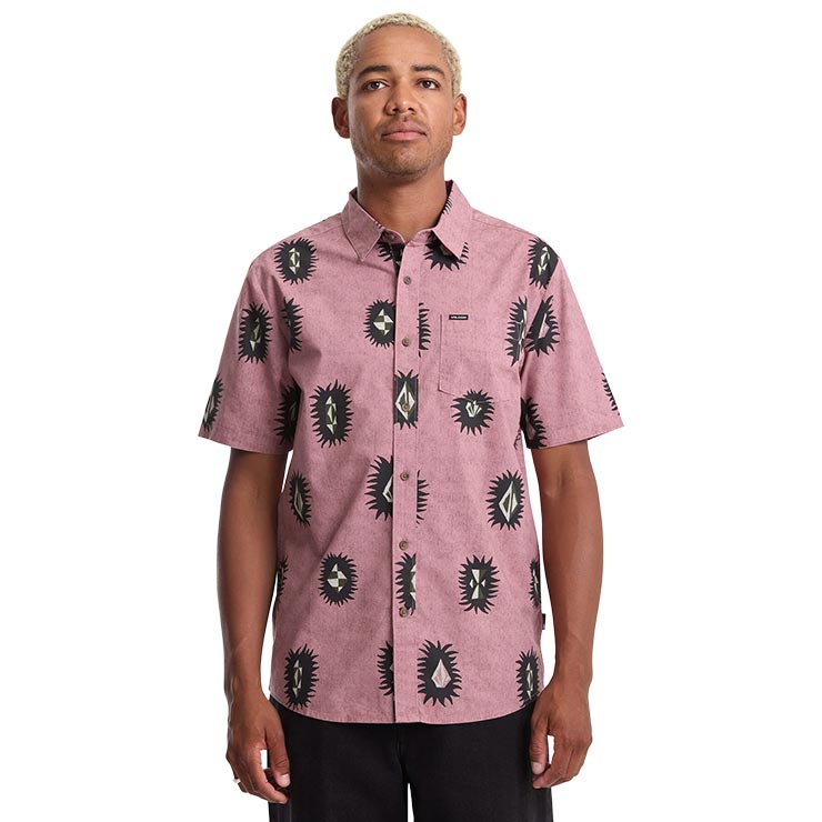 VOLCOM �ܥ륳�� ����� ��� Ⱦµ����� ��������� ������� �����奢�륷��� ���åȥ� �ӥ������� ���饷�å��ե��å� Markerstone Short Sleeve Shirt 26SS A0412606 ��������Ź������
