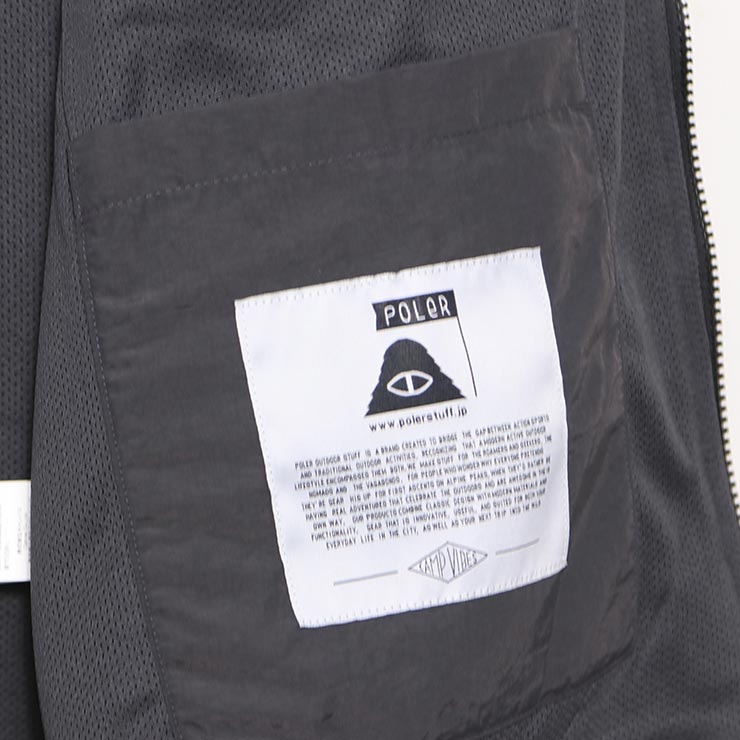 ������̵���ۥ�����ѥ٥��� POLeR �ݡ��顼 JACQUARD SHERPA VEST 243MCV0023 BLK ��������Ź������