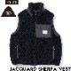 ������̵���ۥ�����ѥ٥��� POLeR �ݡ��顼 JACQUARD SHERPA VEST 243MCV0023 BLK ��������Ź������