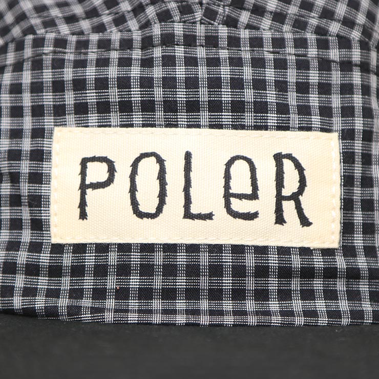 ̵˹ ȥåץå  POLeR ݡ顼 CHECK 5P CAP 251MCV0099 GRY Ź