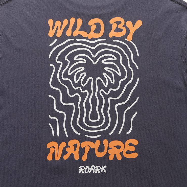 ROARK �������� WILD BY NATURE L/S TEE ĹµT����� ����T ��� ��ǥ����� ���åȥ�100% RLTJ1201-FSB ��������Ź������