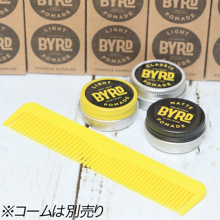 [ååݥб] BYRD С The POMADE SAMPLER ߥ˥ݥޡ 3ĥå