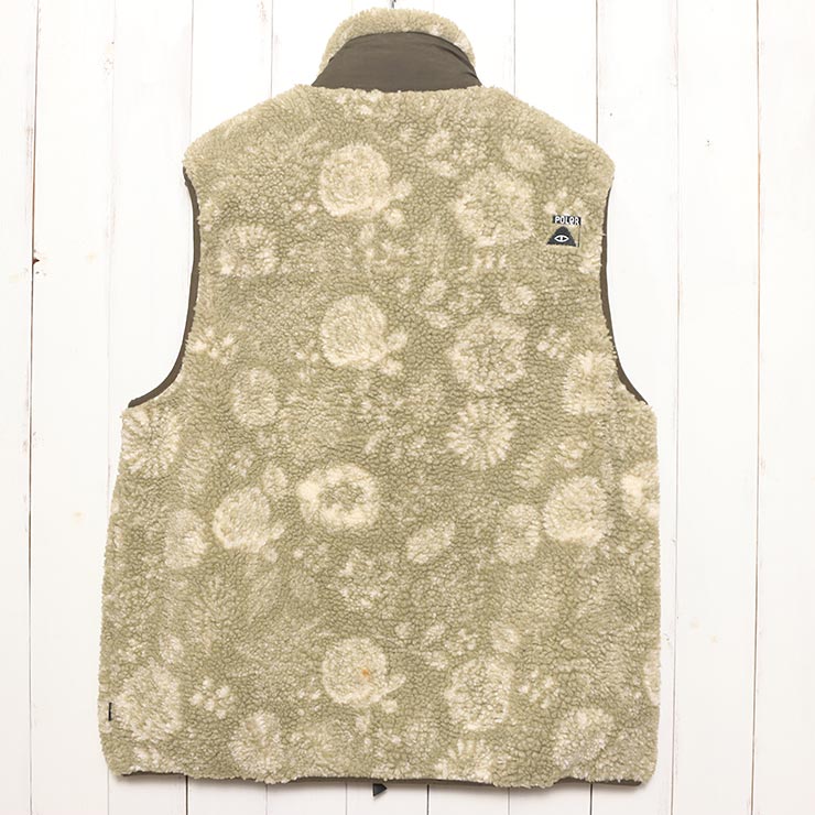 ������ѥ٥��� POLeR �ݡ��顼 JACQUARD SHERPA VEST 243MCV0023 BLK ��������Ź������