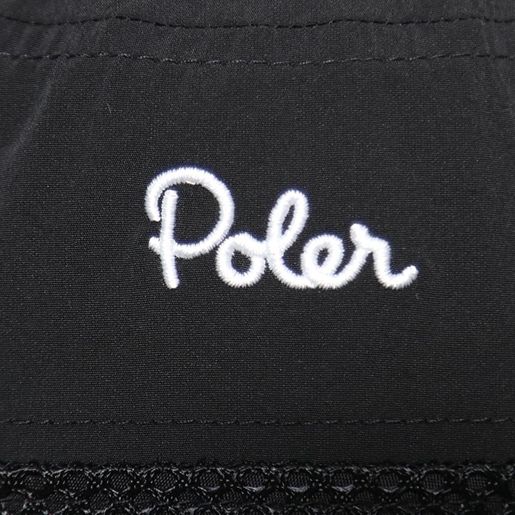 ̵˹ եϥå 󥬡դ POLeR ݡ顼 SUNGUARD SURF BRIM HAT 251MCV0152 BLK Ź