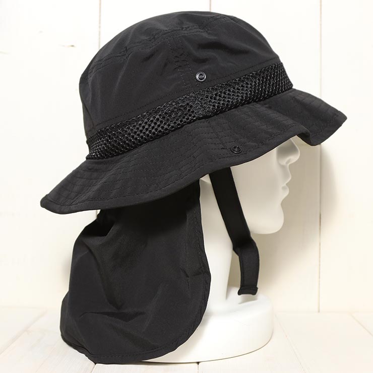 ̵˹ եϥå 󥬡դ POLeR ݡ顼 SUNGUARD SURF BRIM HAT 251MCV0152 BLK Ź