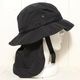 ̵˹ եϥå 󥬡դ POLeR ݡ顼 SUNGUARD SURF BRIM HAT 251MCV0152 BLK Ź