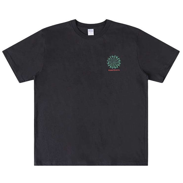 Rivvia PROJECTS ��������ץ��������� ��� T����� Ⱦµ �ץ���T����� ���åȥ�T����� DIMENSION T-SHIRT PIGMENT BLACK RTE-26113 ��������Ź������
